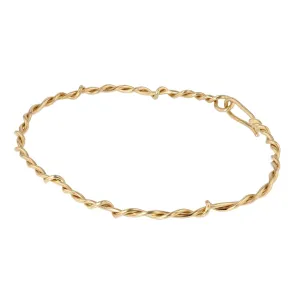 Twister 18K Gold Bracelet