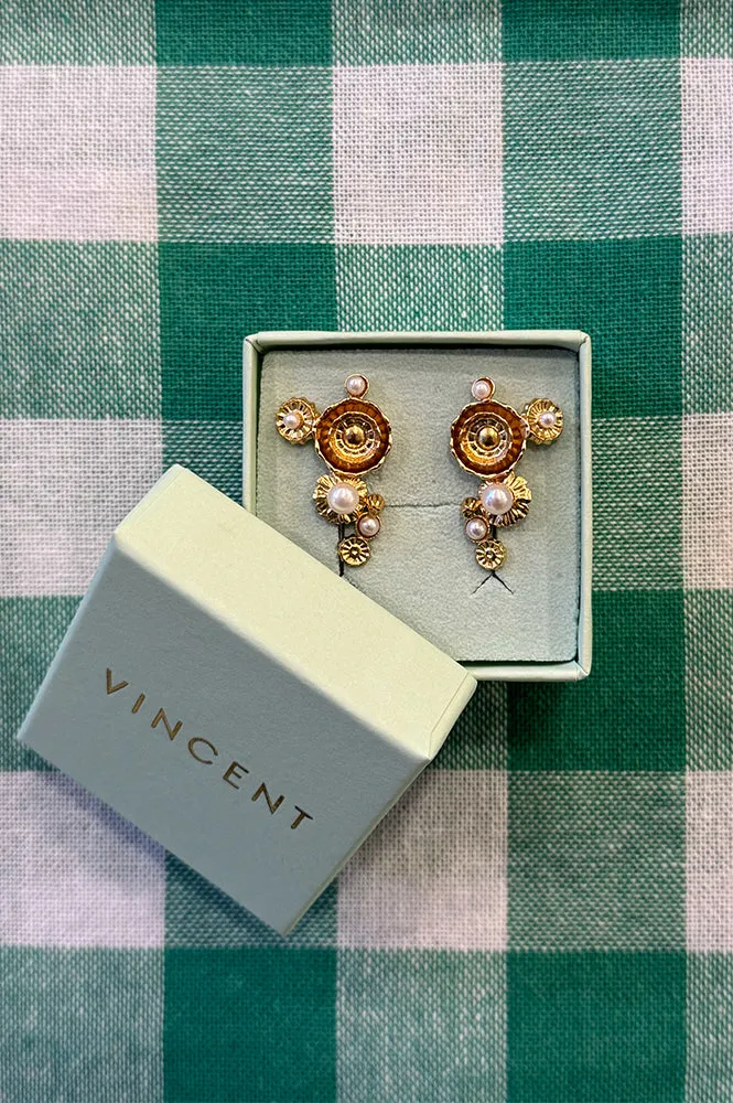 Vincent Venus Meadow Cluster Earrings