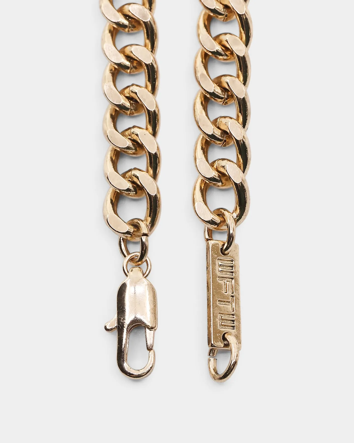 Wild for the Weekend Curb Chain Necklace Gold