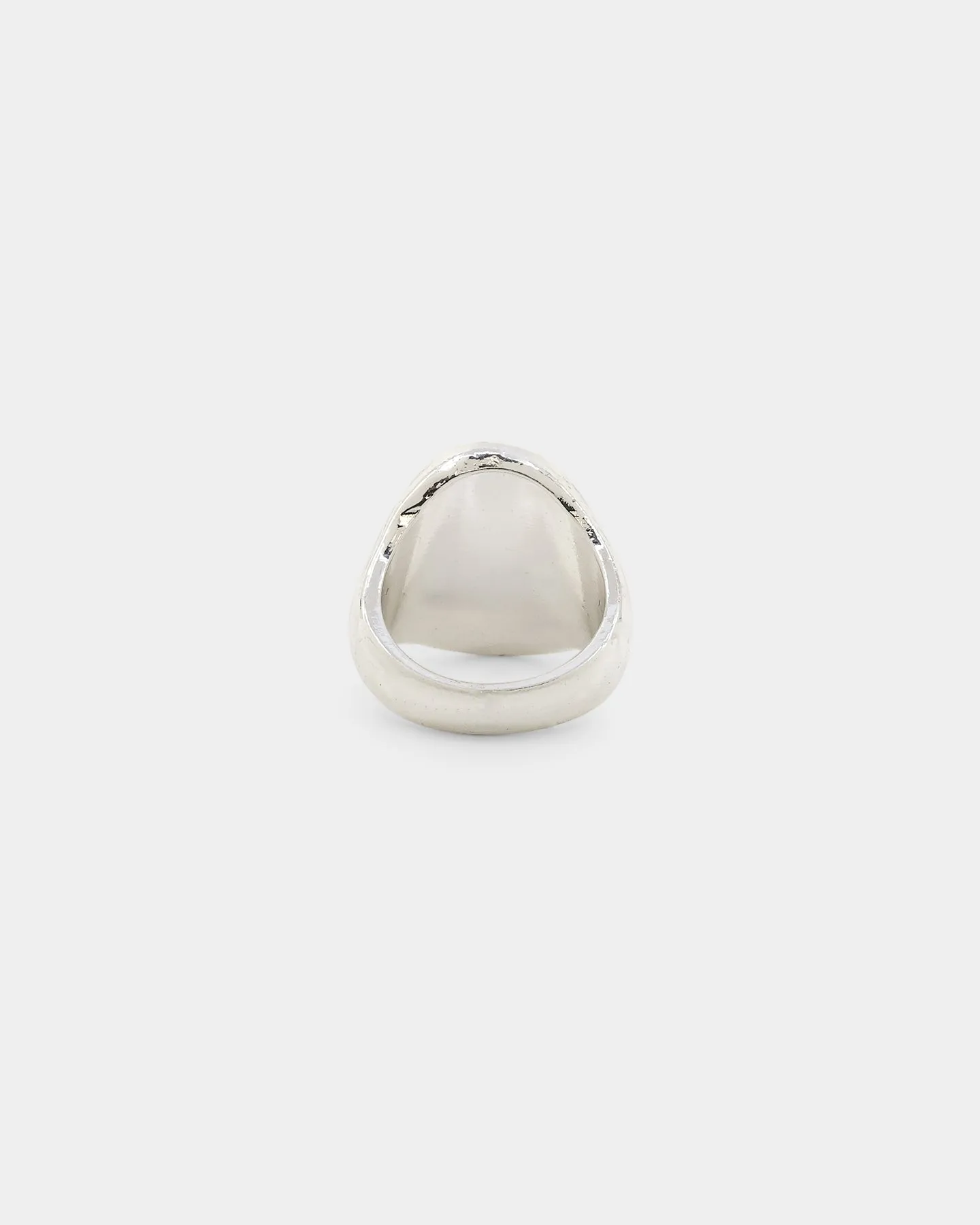 Wild For The Weekend Flame Signet Ring (Medium) Silver