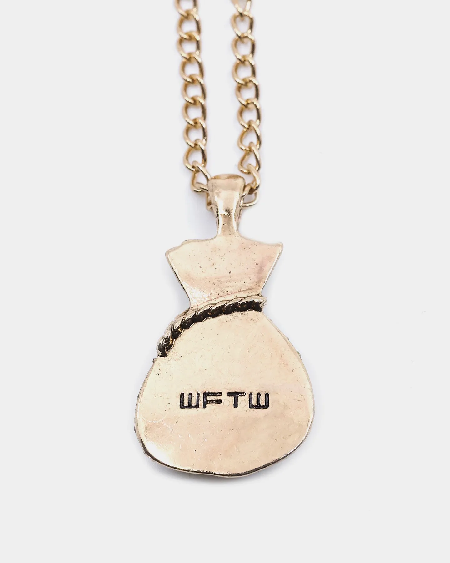 Wild for the Weekend Heaven Sent Moneybag Necklace Gold