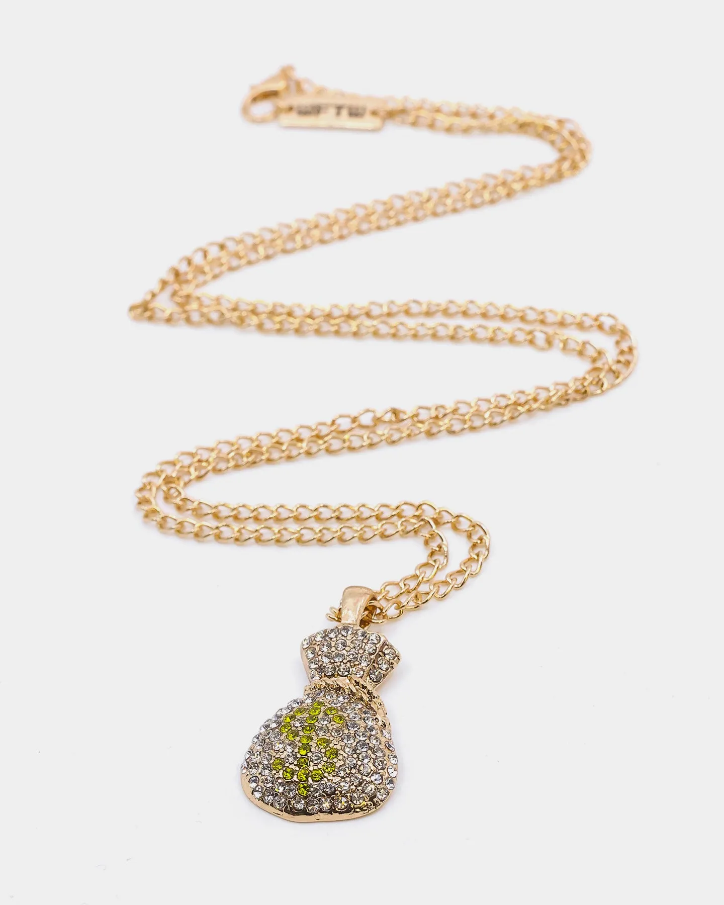 Wild for the Weekend Heaven Sent Moneybag Necklace Gold