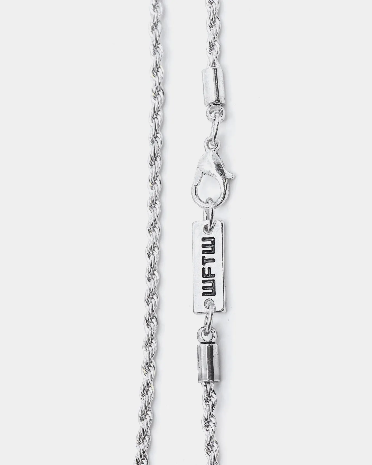 Wild For The Weekend High Top Pendant Necklace Silver