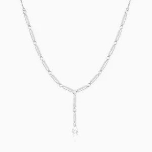 Zircon Silver Night Necklace Giva